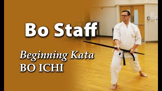 Bo Staff Ichi Kata [upl. by Jeremiah]