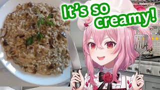 Rosemi cooks her first risotto 【NIJISANJI EN  Rosemi Lovelock】 [upl. by Akimyt]