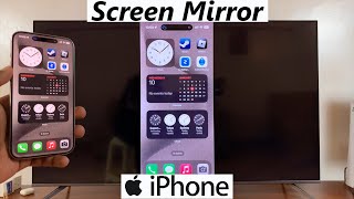 TCL Google TV How To Screen Mirror iPhone [upl. by Hibbert]