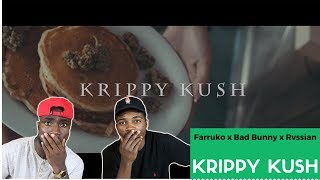 Farruko Bad Bunny Rvssian  Krippy Kush  Reaction [upl. by Pelpel]