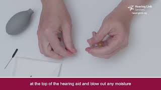 2 Daily routine  cleaning hearing aids [upl. by Mechling236]