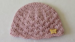 New design baby cap in easy step by step method [upl. by Ahsil]