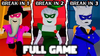 Break In 1 2 3  Full Walkthrough  Roblox [upl. by Vince]