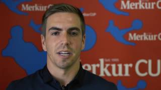 Philipp Lahm grüßt die Jungs vom Merkur CUPFinale in Huglfing 2017 [upl. by Anyl]