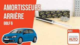 Changer les Amortisseurs arrière Golf 6 ➿ [upl. by Ethben767]