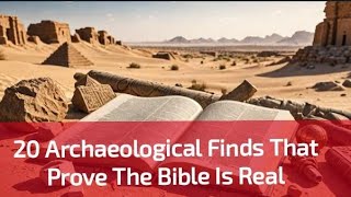 SHOCKING PROOF 20 JAWDROPPING DISCOVERIES THAT CONFIRM THE BIBLE [upl. by Sillad]