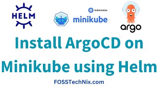 How to Install ArgoCD on Minikube using Helm  Deploy App on ArgoCD ArgoCD TutorialGitOps Tutorial [upl. by Frulla]