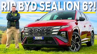 2025 Hyundai Tucson Hybrid Review RIP BYD Sealion 6 AND Toyota RAV4 [upl. by Nylasoj]