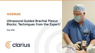 UltrasoundGuided Brachial Plexus Blocks Techniques from the Expert [upl. by Odie]