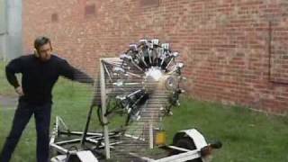 Rotec Radial Engine 150hp [upl. by Anaderol896]