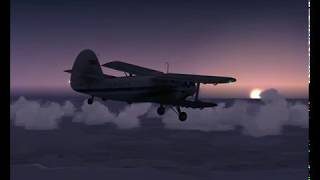 Ан2 от SibWings FSX Усинск  Салехард через плато Маньпупунёр [upl. by Norse]