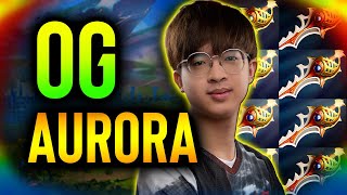 OG vs AURORA  8 RAPIERS  GROUP STAGE 2  DREAMLEAGUE SEASON 22 DOTA 2 [upl. by Lukasz8]