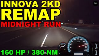 Innova TURBO 2KD Diary 7 Oct 20  Remap ONLY 160Hp380Nm [upl. by Nauqan]