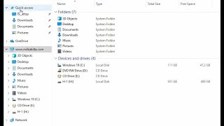 Cara Menghilangkan Quick access file explorer windows 10 [upl. by Greenman]