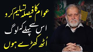 Accept People Mandate  Orya Maqbool Jan Analysis [upl. by Lamaaj]