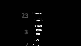 Number counting challenge one through eight [upl. by Diet]