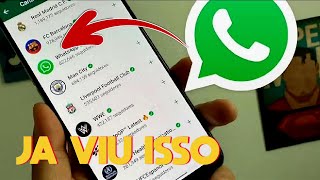 WHATSAPP ATUALIZOU Chegou Nova Função no Aplicativo [upl. by Devland]