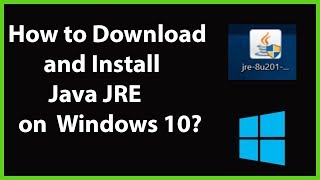 How to Download and Install Java JRE Java Runtime Environment on Windows 10 [upl. by Yaresed530]