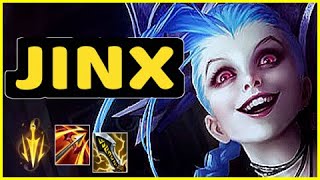 JINX VS ASHE ADC GAMEPLAY [upl. by Fong]