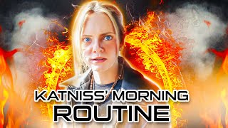 My Morning Routing as Katniss from Hunger Games [upl. by Marcela]