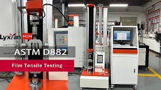 ASTM D882 Thin Film 5kn Tensile Testing Machine [upl. by Lady]