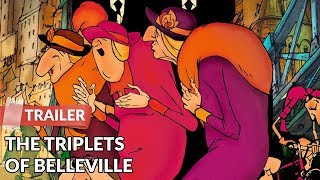 The Triplets of Belleville 2003 Trailer  Michèle Caucheteux  JeanClaude Donda [upl. by Denbrook111]