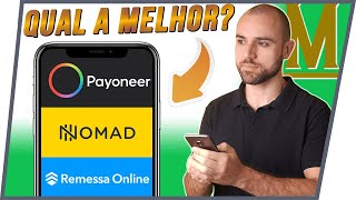 💵 Melhor Maneira de Receber Dinheiro do Exterior  Payoneer Nomad ou Remessa Online [upl. by Eelsel]