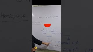 Surface Area amp Volume  Hemisphere education class10th maths hemisphere trending cbse viral [upl. by Nodyl]