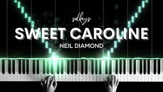 Sweet Caroline  Neil Diamond Piano Cover  Sheets [upl. by Eduard61]