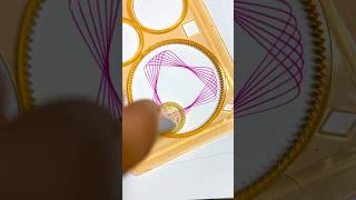 How many rotations did the pen make in totalsatisfying spirograph 2024 shorts [upl. by Daveda771]