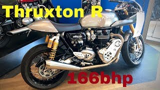 Supercharged Thruxton R Custom Walkaround  Squad 54 [upl. by Arinaid366]