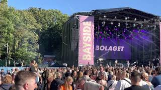 Bolaget  Fingrarna i halsen live  Baysidefestivalen 2022 [upl. by Trude192]