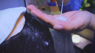 Tranquil Hair Wash ASMR Gentle Scalp Caress [upl. by Thorlie130]