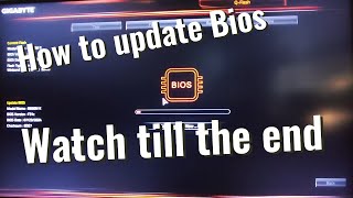 How to Bios Update Gigabyte Motherboard Bios [upl. by Pol562]