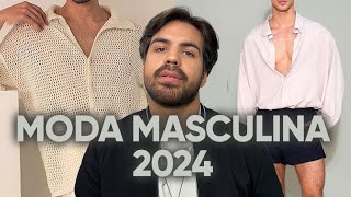 TENDÊNCIAS MODA MASCULINA 2024  Descubra se você vai querer aderir [upl. by Zeeba450]