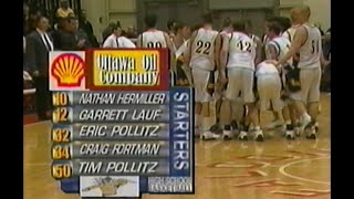 OttawaGlandorf vs Fostoria 2004 OHSSA Boys Basketball District SemiFinal [upl. by Nesnej390]