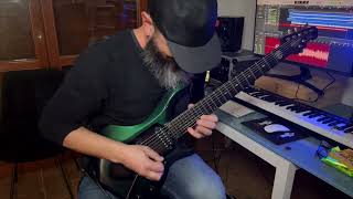 John Petrucci Tribute  Temple Of Circadia SOLO Cover By Daniele Caruso [upl. by Aremihc]