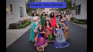 Chogada Tara  Easy Dandiya Choreography [upl. by Namyh53]