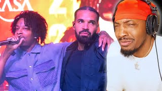 DRAKE RAN TO ATLANTA AND WENT CRAZY  Drake  Its Up ft Young Thug amp 21 Savage REACTION [upl. by Aromat]