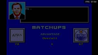 NHL 94 quotGame of the Nightquot Kings  Oilers quot1985 1985 Smythe Division SemiFinals [upl. by Ahsiram]