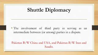 TYPES OF DIPLOMACY IN INTERNATIONAL RELATIONS [upl. by Bobina32]