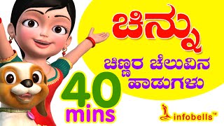 Top 25 Kannada Rhymes for Children [upl. by Ahsemrac]