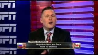 Sergey Kovalev Vs Jean Pascal  ESPN Sport News  Upcoming Fight On HBO Boxing  Boxing News Promo [upl. by Nath159]