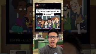 Big Mouth renewed for Season 7 bigmouth netflix nickkroll [upl. by Nirrep]