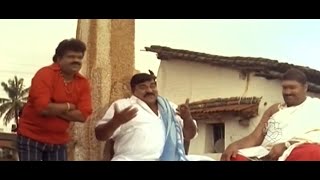 Tennis Krishna Made Police to Hit Doddanna by Phone Call Comedy Scenes  New Kannada Movie [upl. by Parrish]