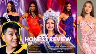 Miss Universe Philippines 2021 winner Beatrice Luigi Gomez from Cebu City  Honest Review [upl. by Vivle]