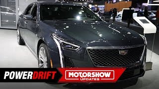 2019 Cadillac CT6 V  The last hurrah  2018 LA Auto Show  PowerDrift [upl. by Secnarfyram167]