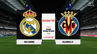 FC 25  Real Madrid vs Villarreal  La Liga 2425 Full Match  PS5 [upl. by Lalib]