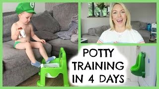 POTTY TRAINING TIPS  POTTY TRAINING IN 4 DAYS [upl. by Kipper]