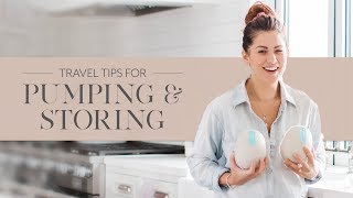 Tips for Pumping amp Storing Breast Milk While Travelling  Jillian Harris [upl. by Wawro179]